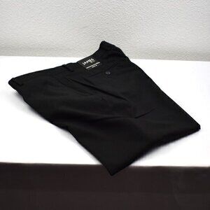 James by ico Mens Modern‎ Fit pants Size 38x36 Color Black New with Tags